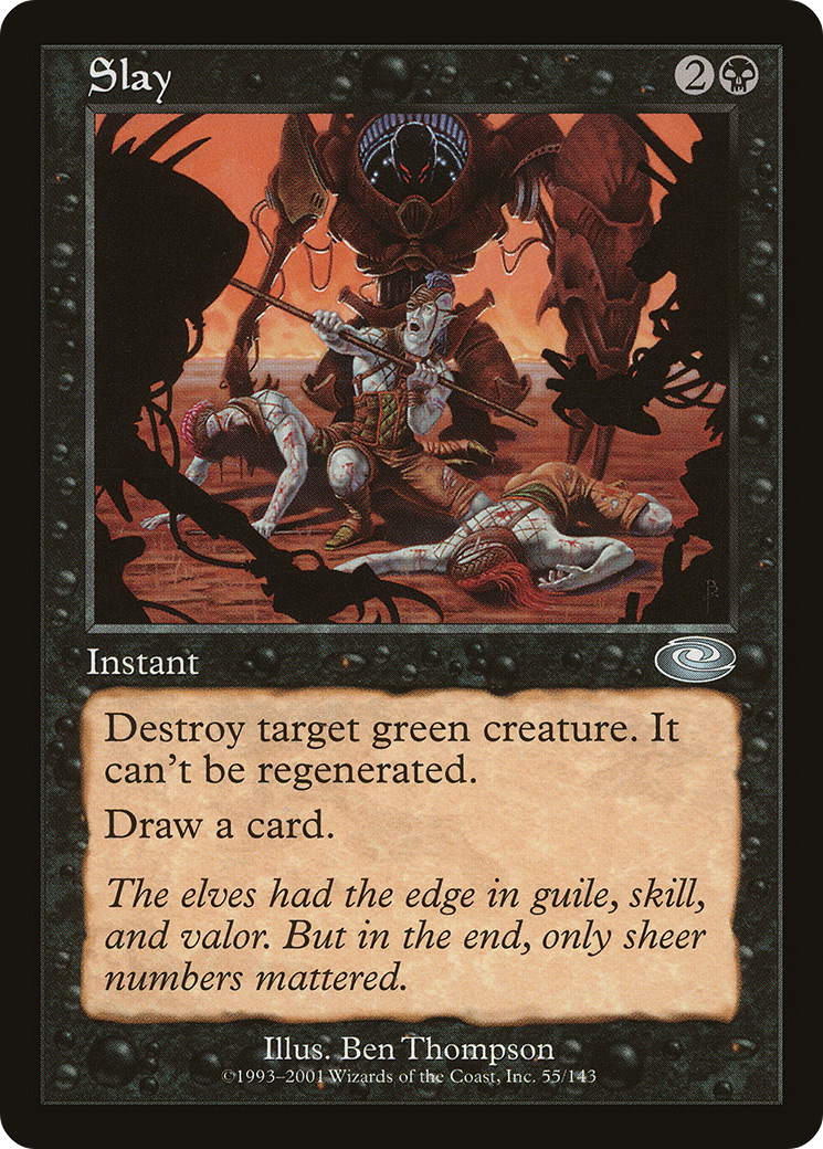 Slay (PLS-055) [Planeshift] Foil MTG Single Wizards of the Coast