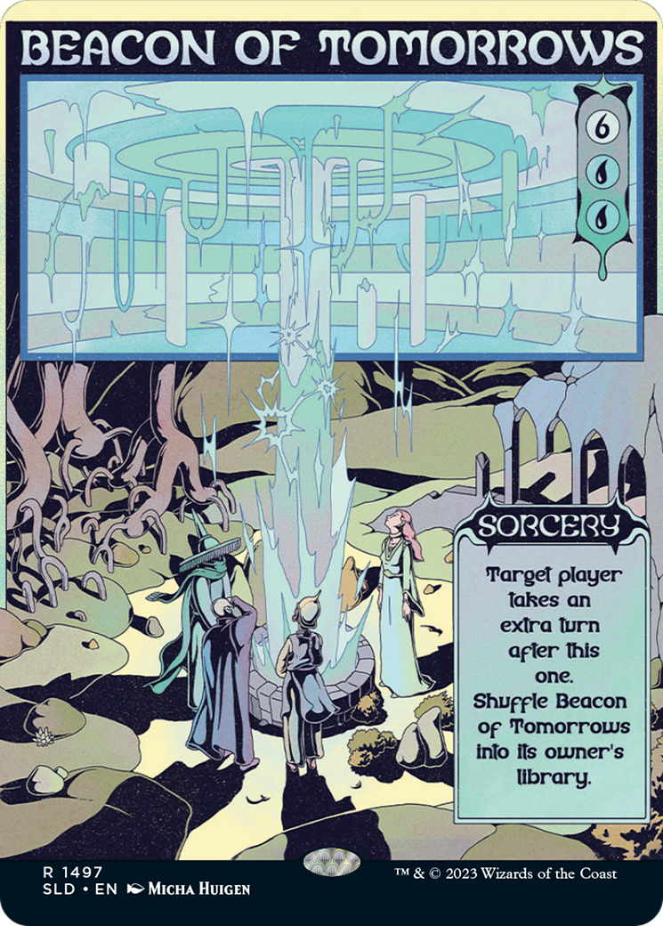 Beacon of Tomorrows (SLD-1497) [Secret Lair] Drop (Borderless) MTG Single Wizards of the Coast