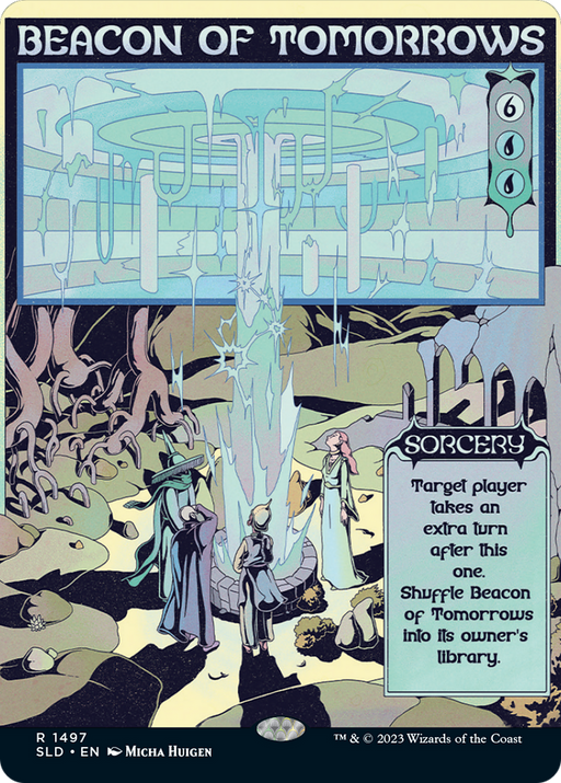 Beacon of Tomorrows (SLD-1497) [Secret Lair] Drop (Borderless) MTG Single Wizards of the Coast