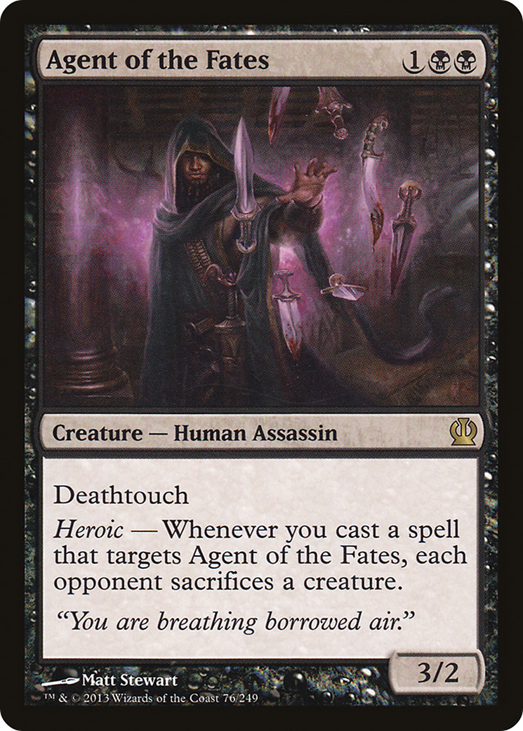 Agent of the Fates (THS-076) [Theros] MTG Single Wizards of the Coast