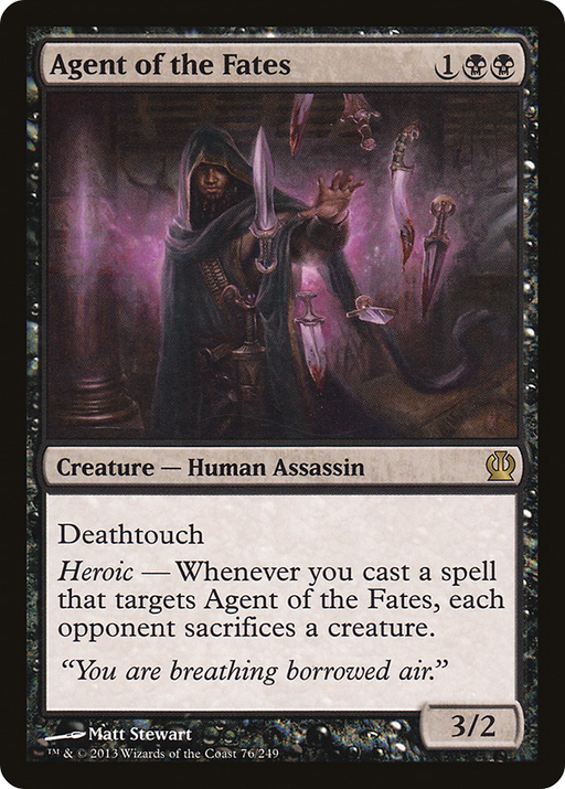 Agent of the Fates (THS-076) [Theros] MTG Single Wizards of the Coast