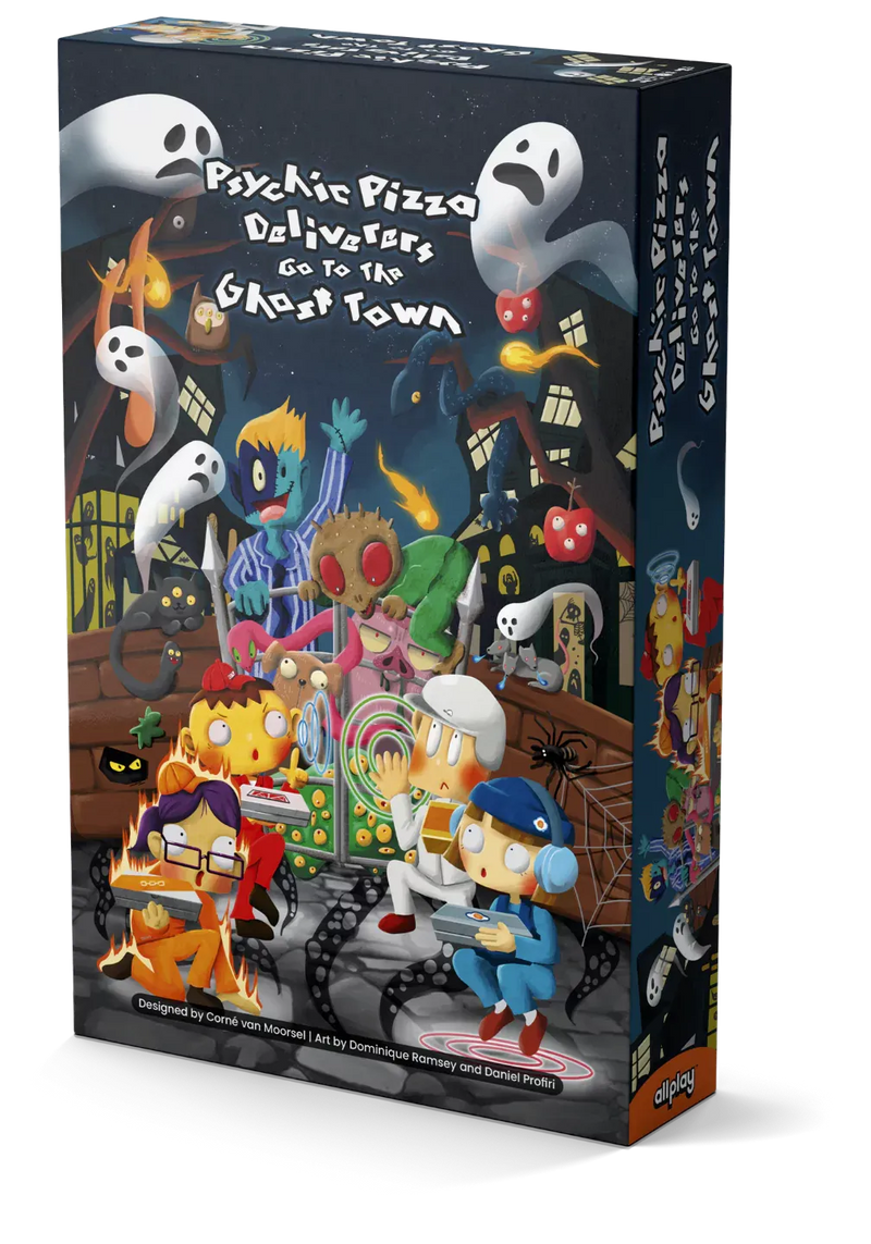 Psychic Pizza Deliverers Go to the Ghost Town Board Games Allplay
