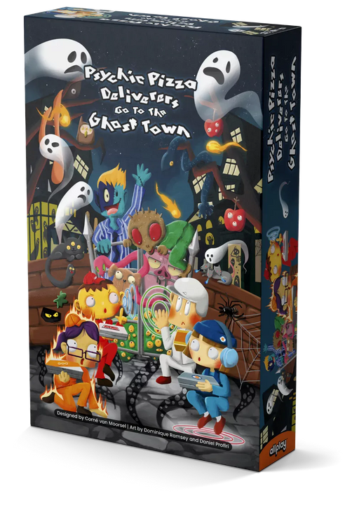 Psychic Pizza Deliverers Go to the Ghost Town Board Games Allplay