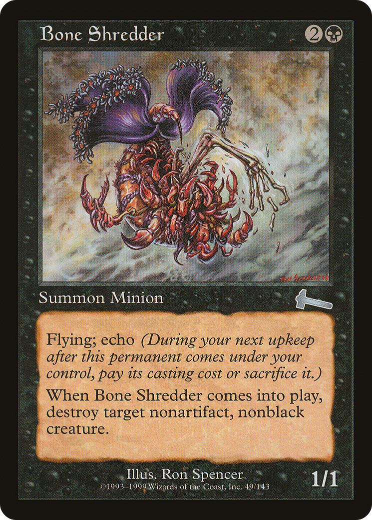 Bone Shredder (ULG-049) [Urza's Legacy] Foil MTG Single Wizards of the Coast