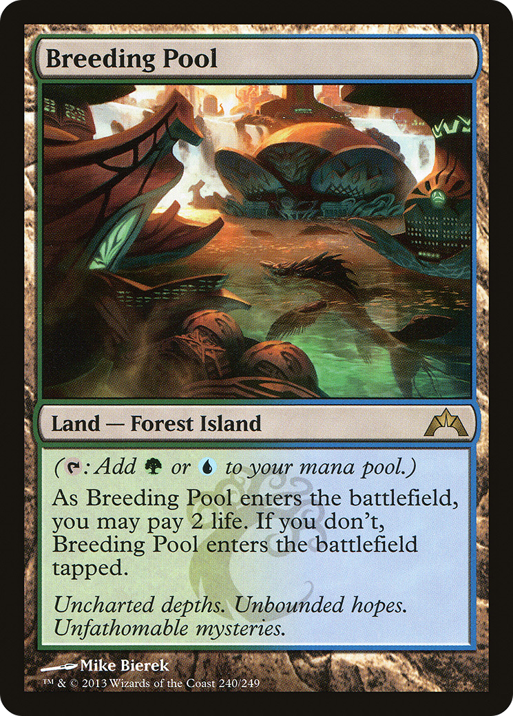 Breeding Pool (GTC-240) [Gatecrash] MTG Single Wizards of the Coast