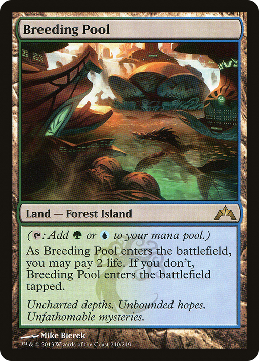 Breeding Pool (GTC-240) [Gatecrash] MTG Single Wizards of the Coast