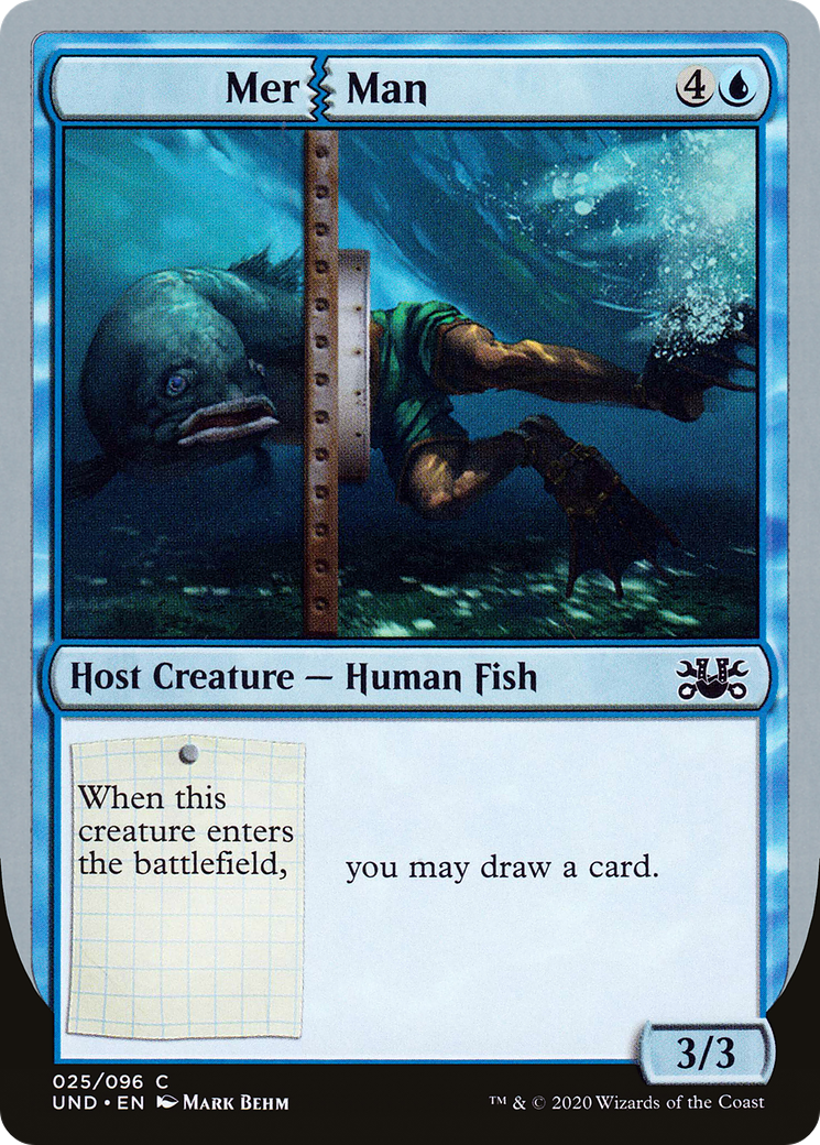 Mer Man (UND-025) [Unsanctioned] MTG Single Wizards of the Coast