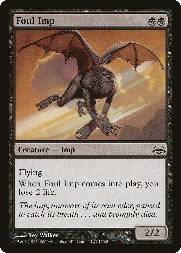 Foul Imp (DDC-032) [Misc] Duel Decks: Divine vs. Demonic MTG Single Wizards of the Coast