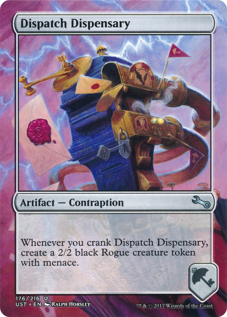 Dispatch Dispensary (UST-176) [Unstable] (Borderless) Foil MTG Single Wizards of the Coast