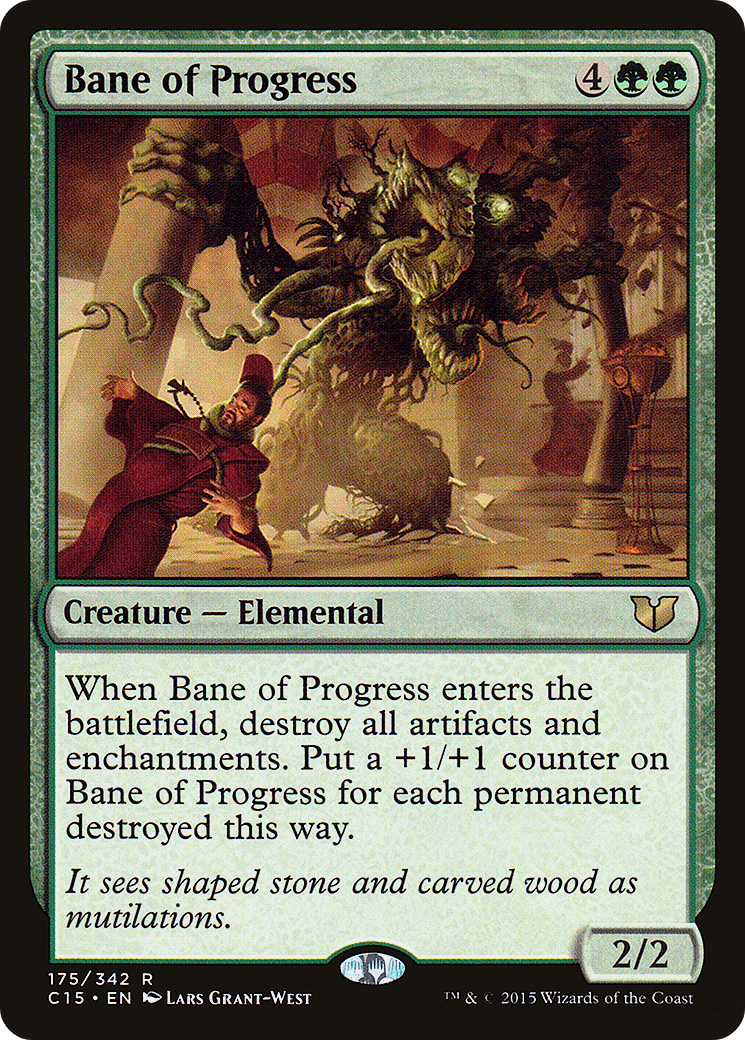 Bane of Progress (C15-175) [Commander 2015] MTG Single Wizards of the Coast