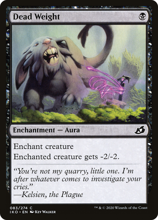 Dead Weight (IKO-083) [Ikoria: Lair of Behemoths] MTG Single Wizards of the Coast