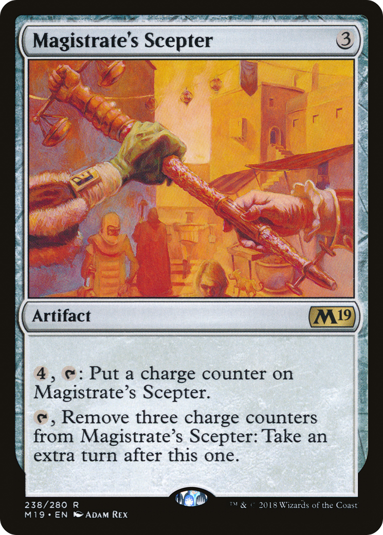 Magistrate's Scepter (M19-238) [Core Set 2019] MTG Single Wizards of the Coast