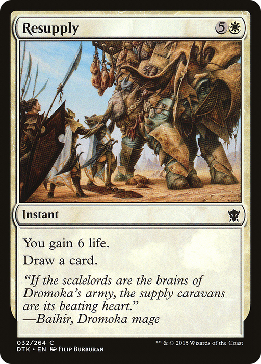 Resupply (DTK-032) [Dragons of Tarkir] MTG Single Wizards of the Coast