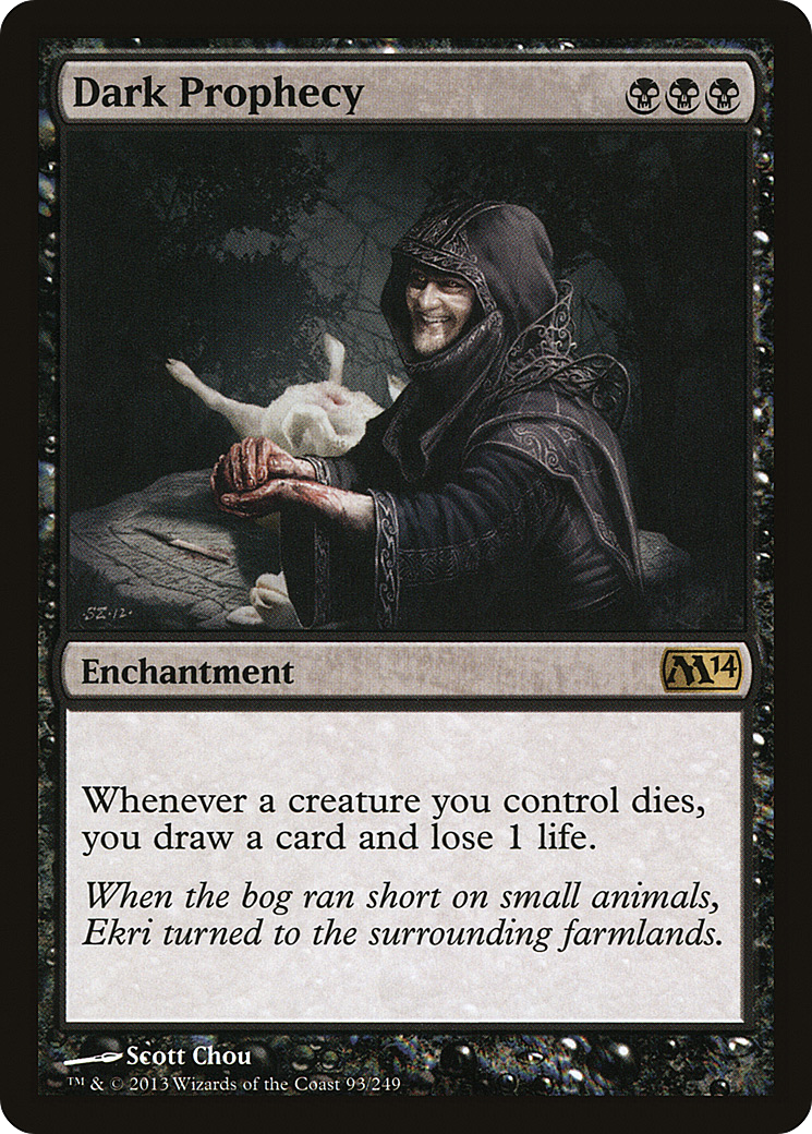 Dark Prophecy (M14-093) [Magic 2014] Foil MTG Single Wizards of the Coast