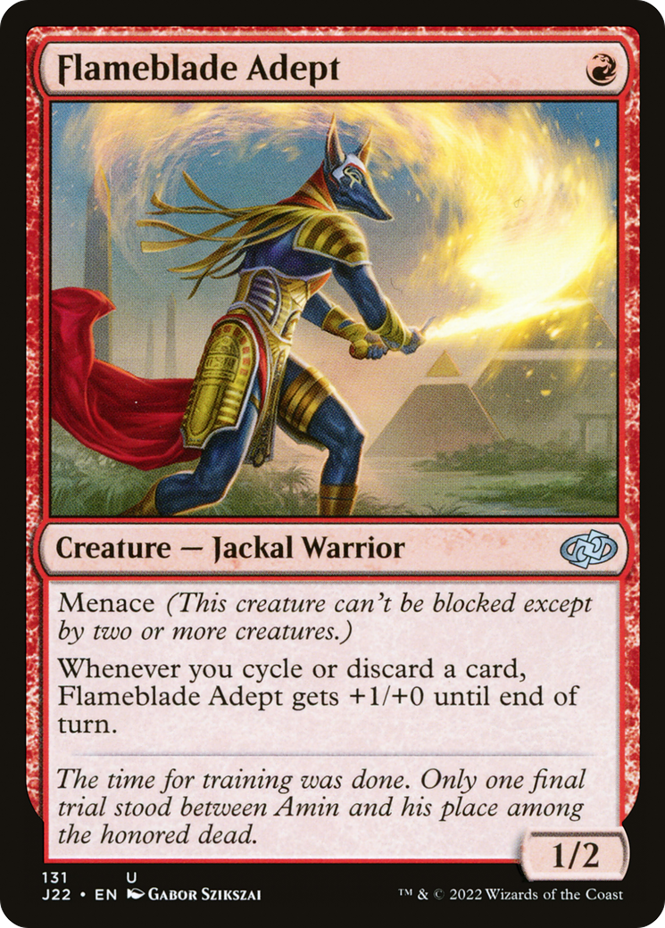 Flameblade Adept (J22-131) [Jumpstart 2022] MTG Single Wizards of the Coast