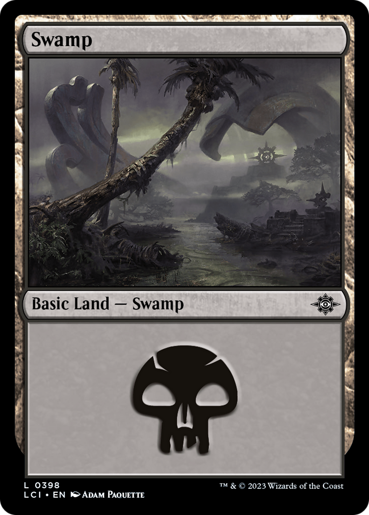 Swamp (0398) (LCI-398) [The Lost Caverns of Ixalan] MTG Single Wizards of the Coast