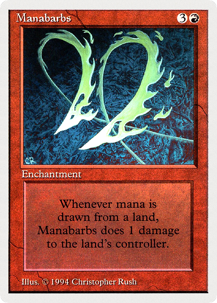 Manabarbs (SUM-165) [Misc] Summer Magic / Edgar MTG Single Wizards of the Coast