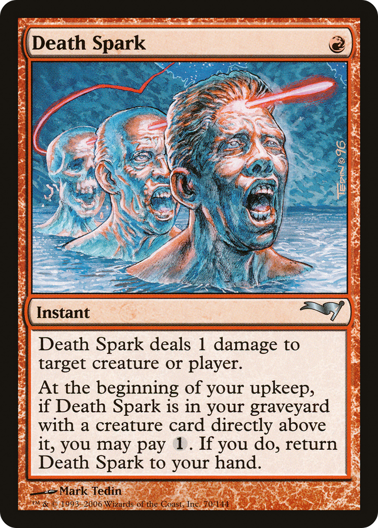 Death Spark (CTD-070) [Misc] Coldsnap Theme Decks MTG Single Wizards of the Coast