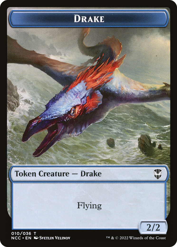 Drake (TNCC-010) [Tokens] New Capenna Commander Tokens MTG Single Wizards of the Coast