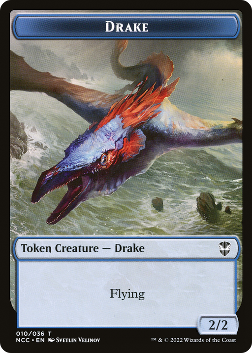 Drake (TNCC-010) [Tokens] New Capenna Commander Tokens MTG Single Wizards of the Coast