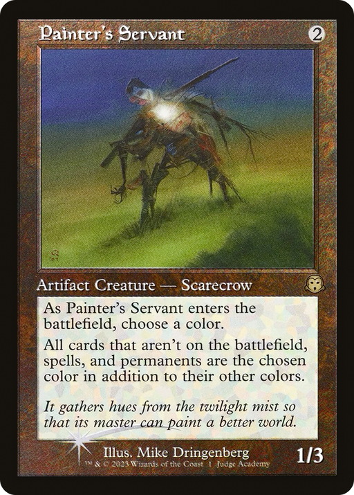 Painter's Servant (JDG-001) [Misc] Judge Gift Cards 2023 Foil MTG Single Wizards of the Coast