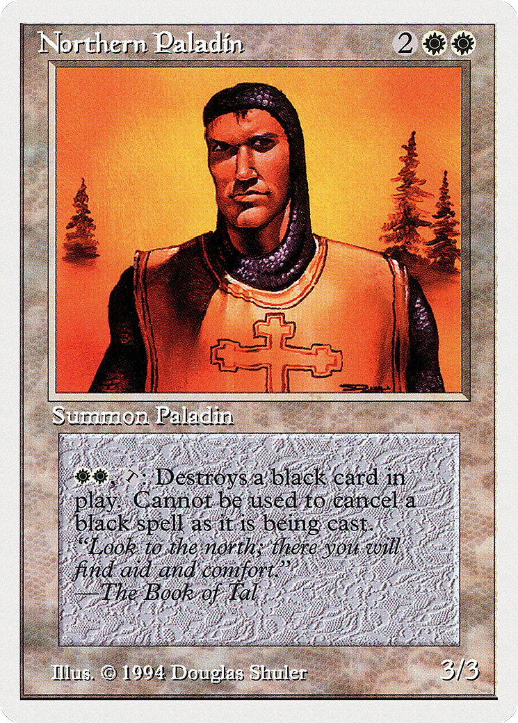 Northern Paladin (SUM-029) [Misc] Summer Magic / Edgar MTG Single Wizards of the Coast