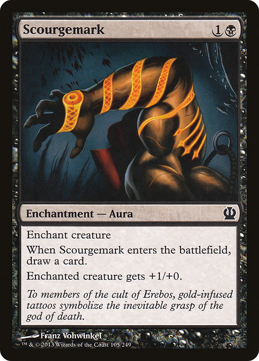 Scourgemark (THS-105) [Theros] MTG Single Wizards of the Coast