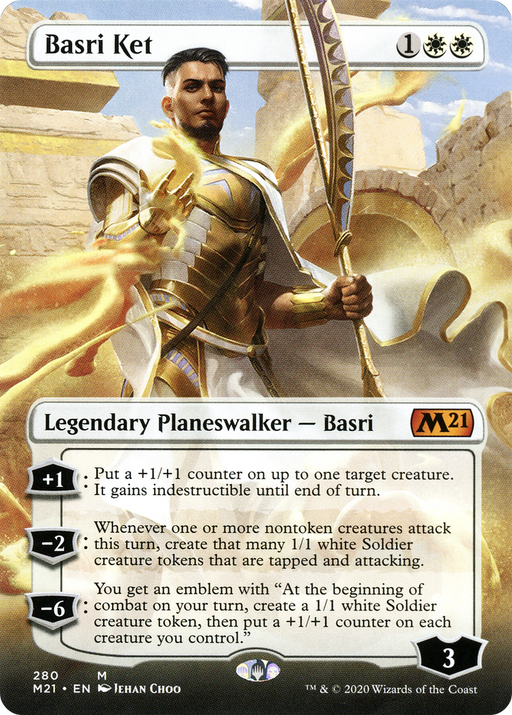Basri Ket (M21-280) [Core Set 2021] (Borderless) MTG Single Wizards of the Coast