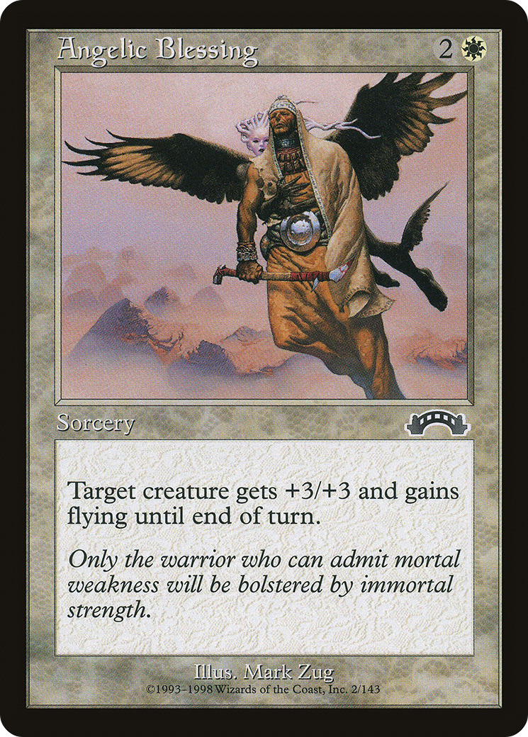 Angelic Blessing (EXO-002) [Exodus] MTG Single Wizards of the Coast