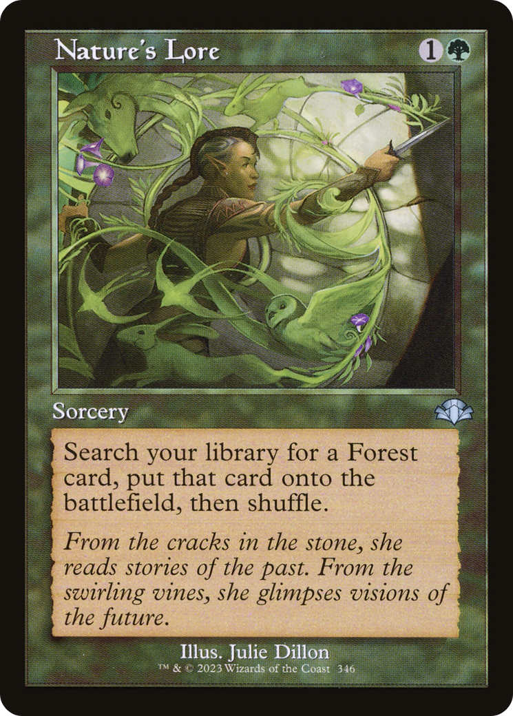 Nature's Lore (DMR-346) [Dominaria Remastered] MTG Single Wizards of the Coast