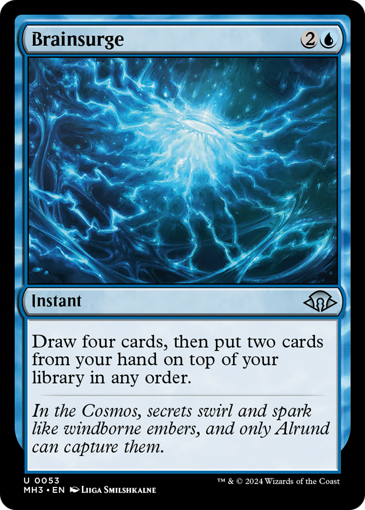 Brainsurge (MH3-053) [Modern Horizons 3] Foil MTG Single Wizards of the Coast