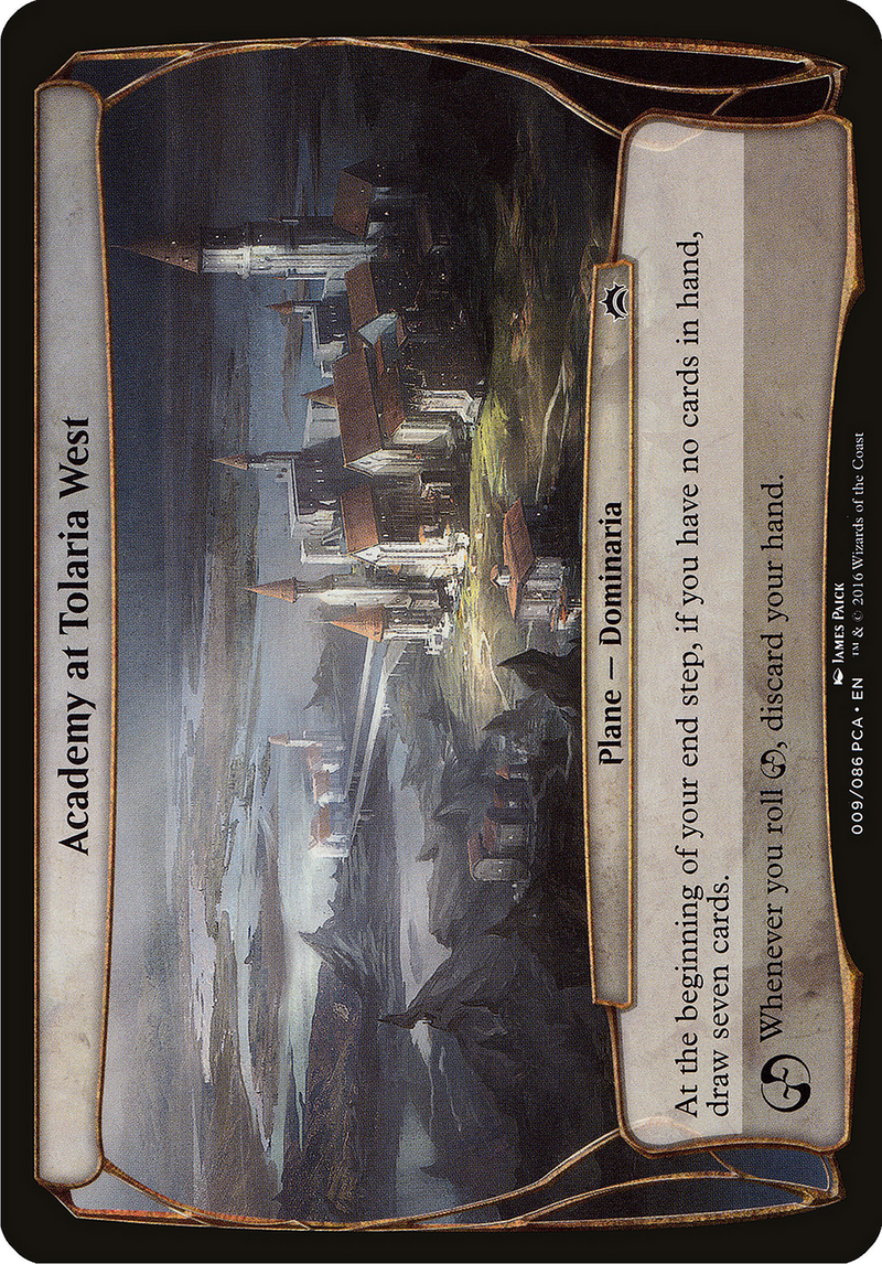 Academy at Tolaria West (Planechase Anthology) (OVER-) [Oversized] Planechase Anthology Planes MTG Single Wizards of the Coast