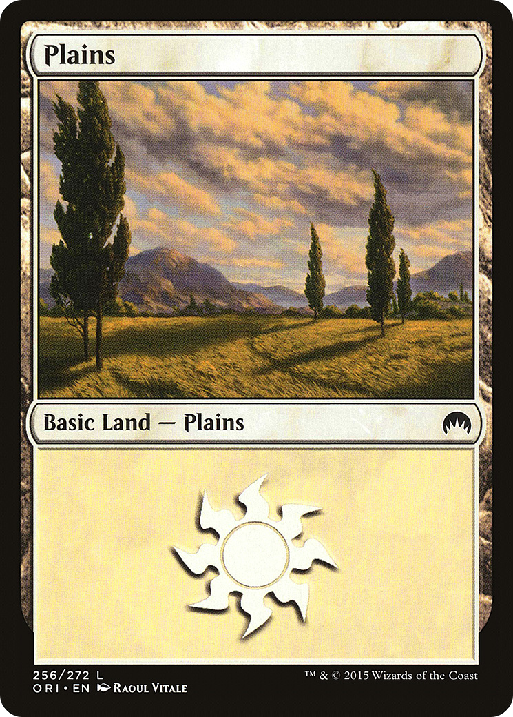 Plains (ORI-256) [Magic Origins] Foil MTG Single Wizards of the Coast