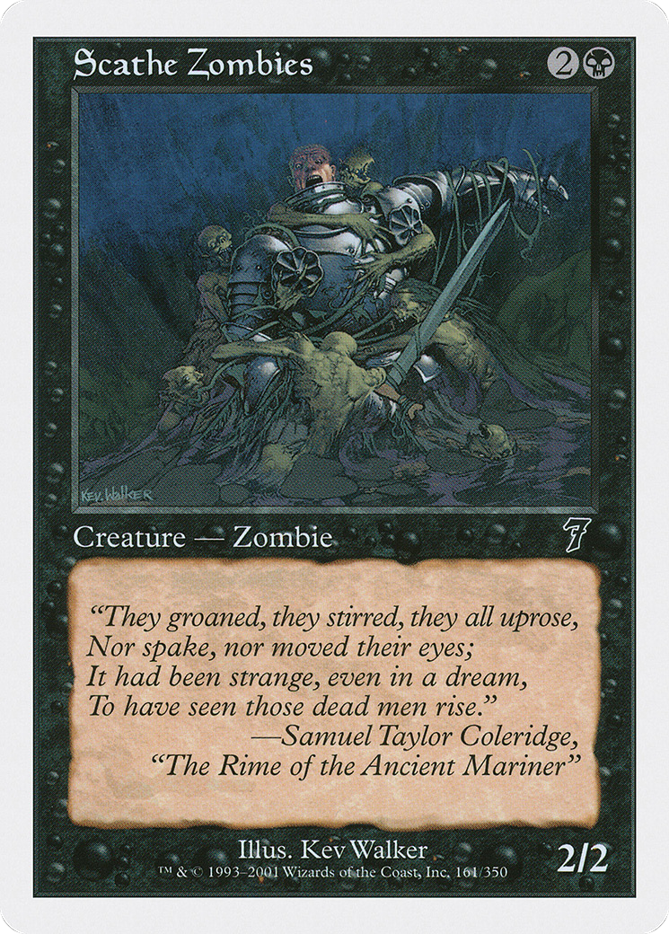 Scathe Zombies (7ED-161) [7th Edition] MTG Single Wizards of the Coast