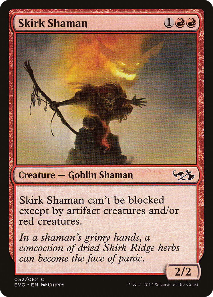 Skirk Shaman (DD3-052) [Misc] Duel Decks Anthology: Elves vs. Goblins MTG Single Wizards of the Coast