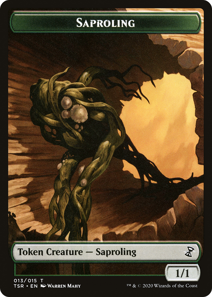 Saproling (TTSR-013) [Tokens] Time Spiral Remastered Tokens MTG Single Wizards of the Coast