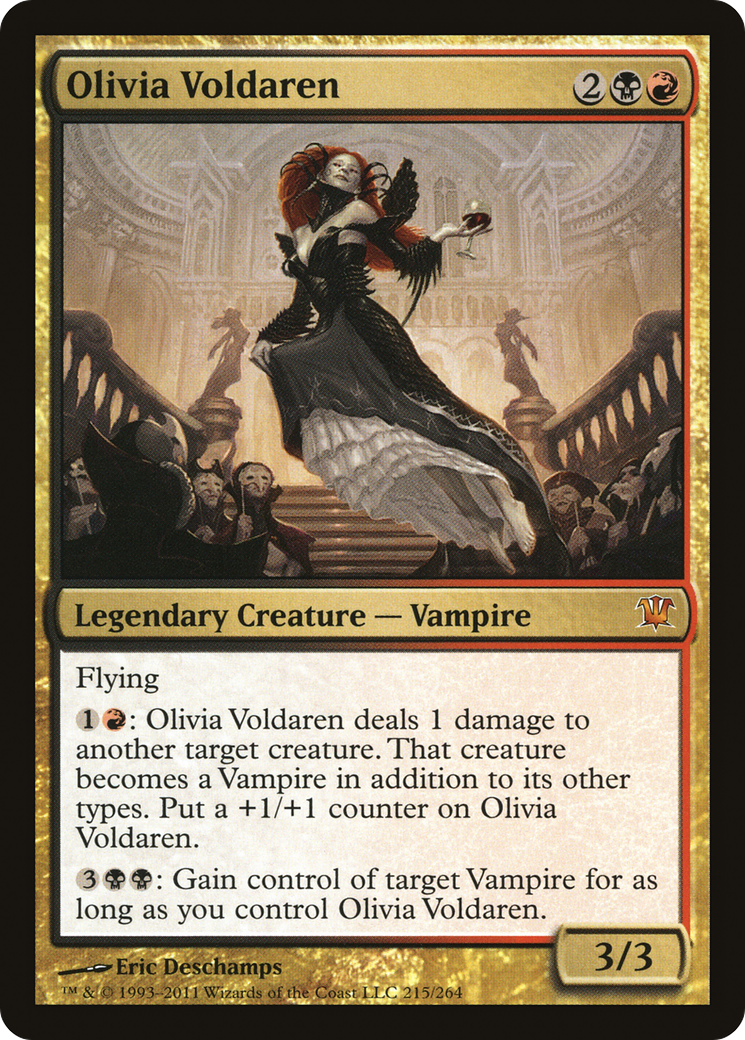 Olivia Voldaren (ISD-215) [Innistrad] Foil MTG Single Wizards of the Coast
