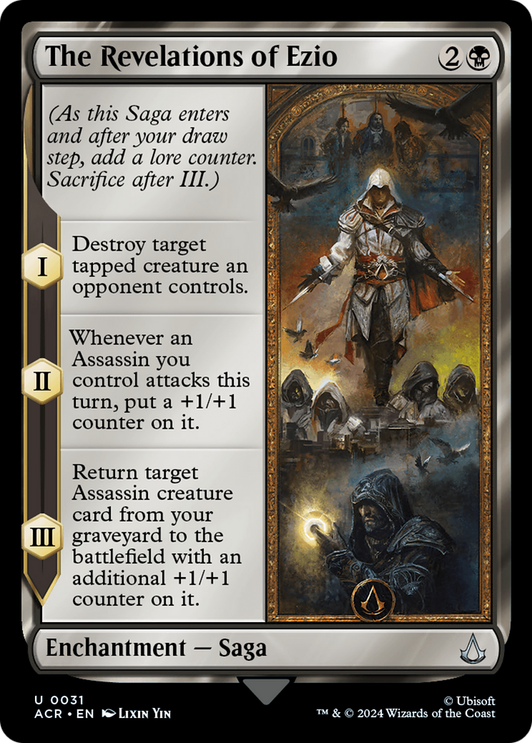 The Revelations of Ezio (ACR-031) [Assassin's Creed] MTG Single Wizards of the Coast