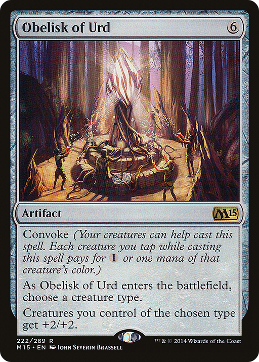 Obelisk of Urd (M15-222) [Magic 2015] MTG Single Wizards of the Coast
