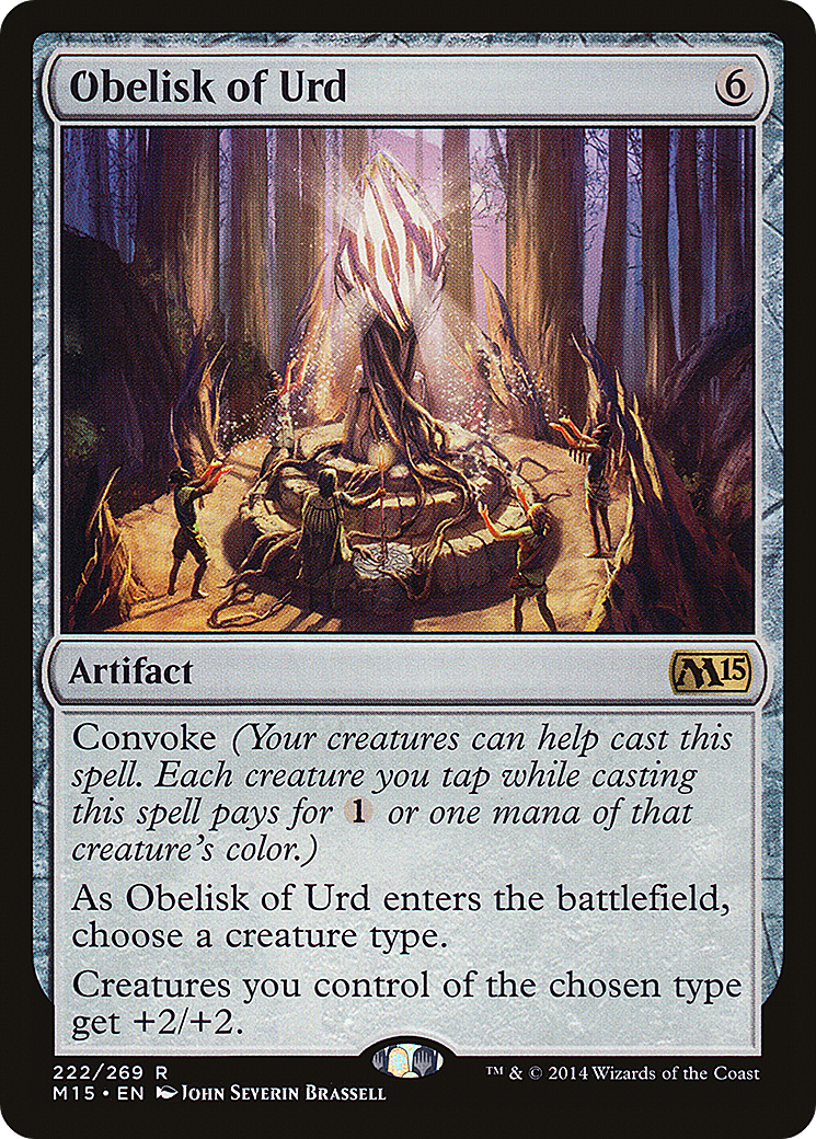 Obelisk of Urd (M15-222) [Magic 2015] Foil MTG Single Wizards of the Coast