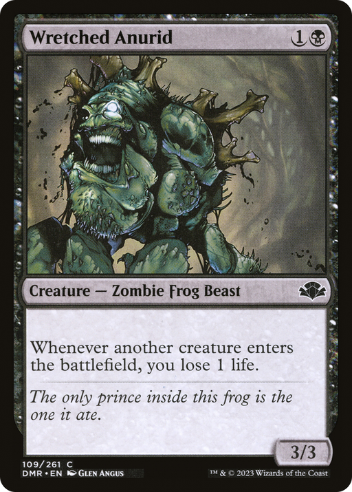 Wretched Anurid (DMR-109) [Dominaria Remastered] Foil MTG Single Wizards of the Coast