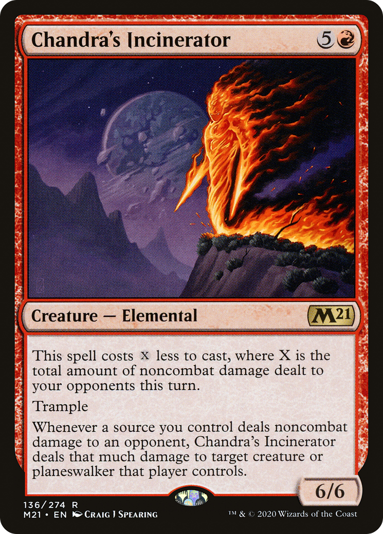 Chandra's Incinerator (M21-136) [Core Set 2021] MTG Single Wizards of the Coast