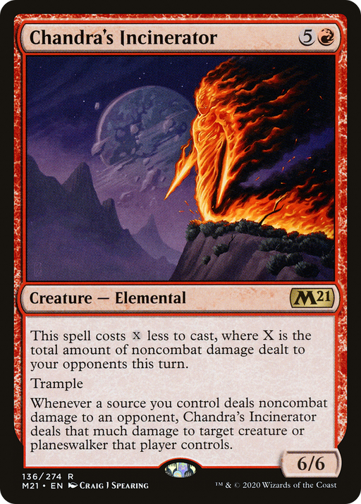 Chandra's Incinerator (M21-136) [Core Set 2021] MTG Single Wizards of the Coast