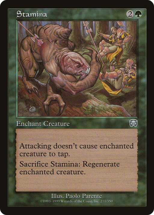 Stamina (MMQ-277) [Mercadian Masques] MTG Single Wizards of the Coast