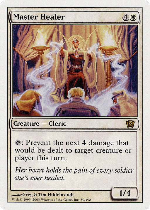 Master Healer (8ED-030) [8th Edition] MTG Single Wizards of the Coast