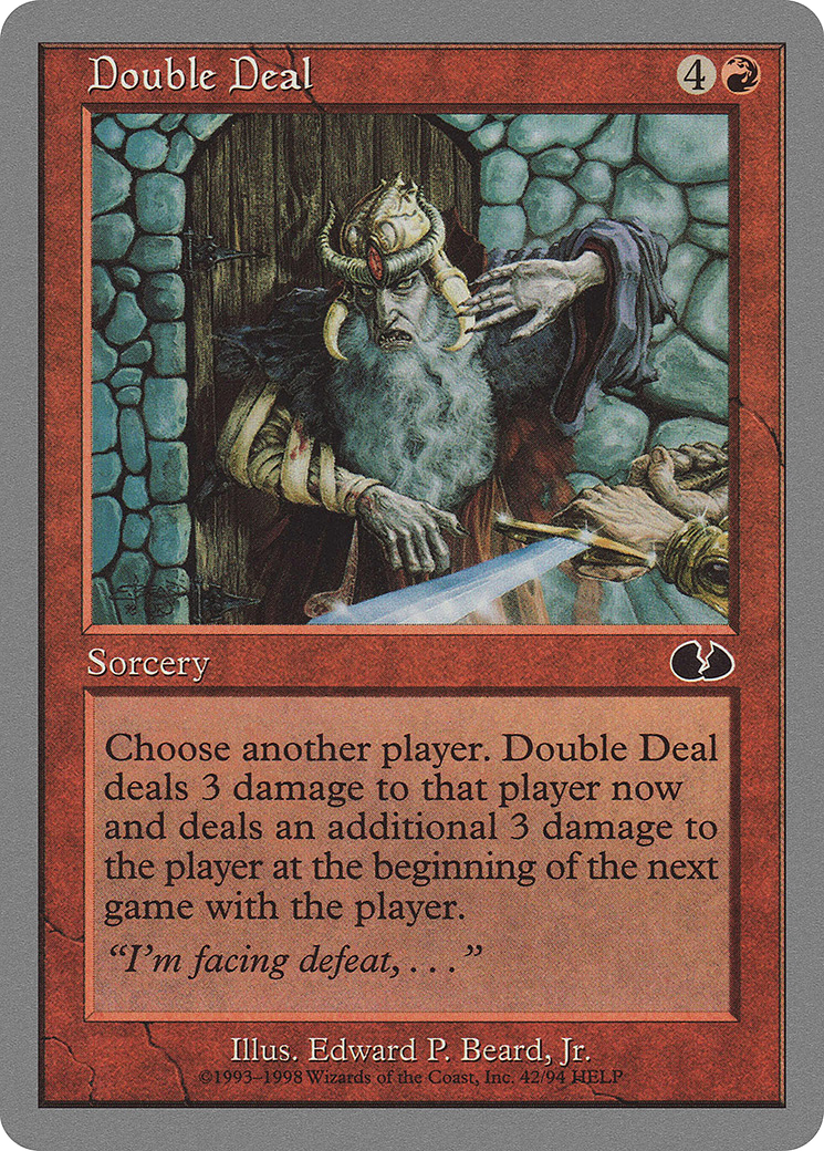 Double Deal (UGL-042) [Unglued] MTG Single Wizards of the Coast