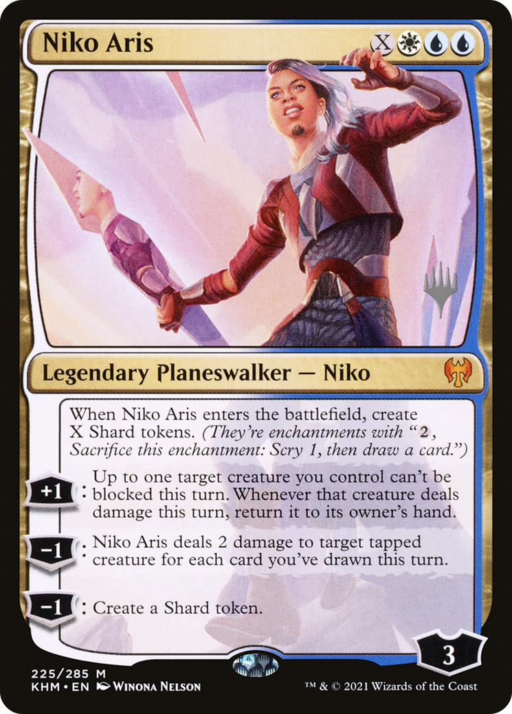 Niko Aris (PPKHM-225) [Kaldheim Promos] Foil MTG Single Wizards of the Coast