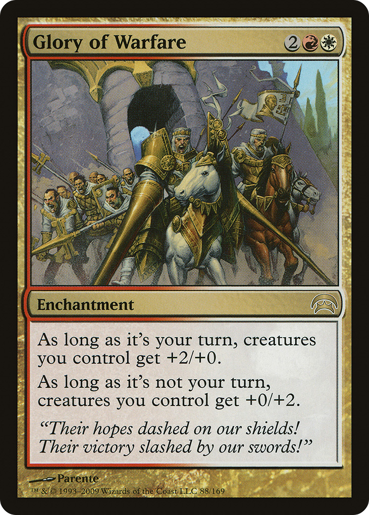 Glory of Warfare (HOP-088) [Misc] Planechase MTG Single Wizards of the Coast