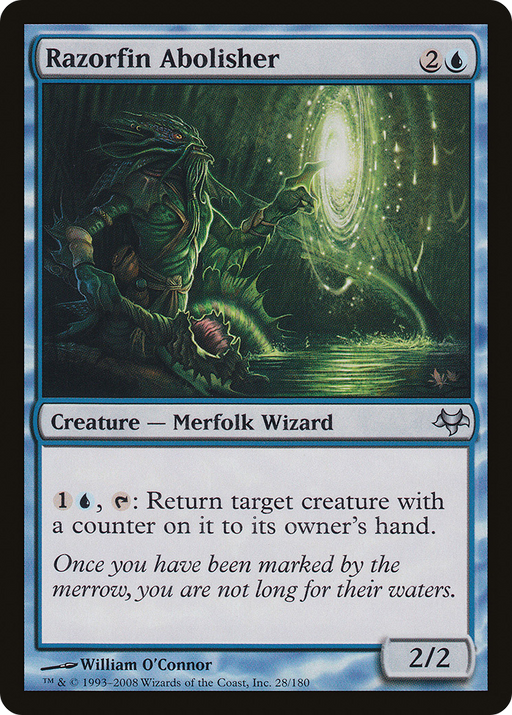 Razorfin Abolisher (EVE-028) [Eventide] MTG Single Wizards of the Coast