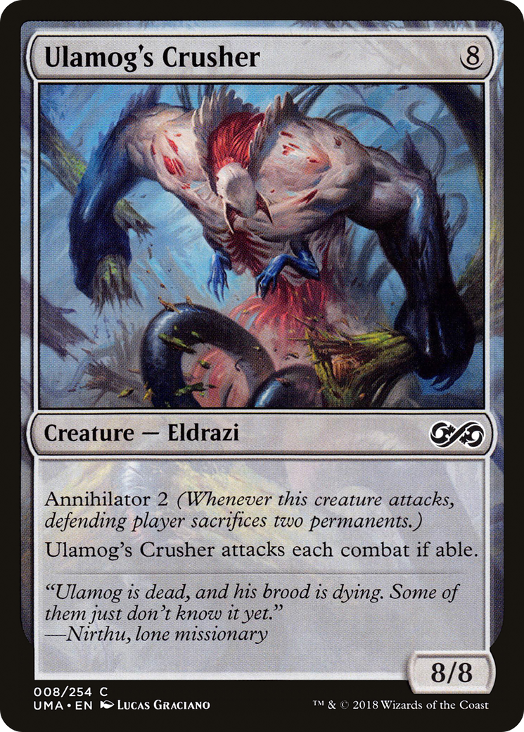 Ulamog's Crusher (UMA-008) [Ultimate Masters] MTG Single Wizards of the Coast